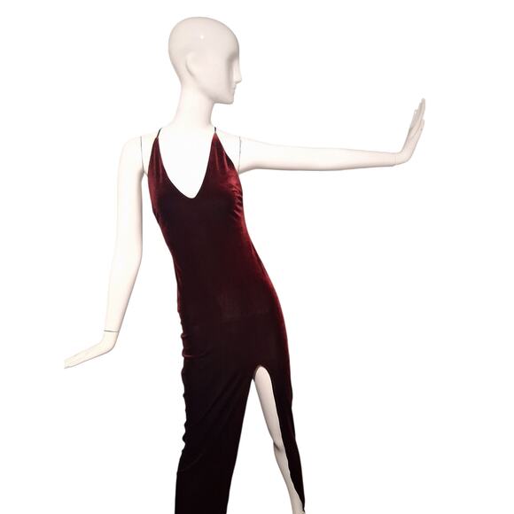 Y2K Vintage Teeze Me Velvet Whimsigoth Witchy Vampire Juniors size 1 Dress - Picture 3 of 12